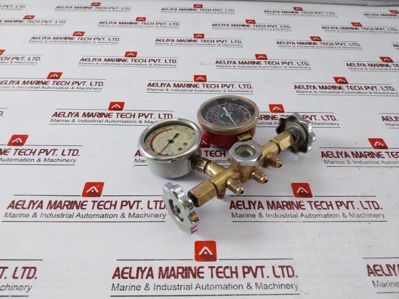 Asian First Cnp Pressure Gauge R-22 R-134A R-404A 0 To 500 Psi