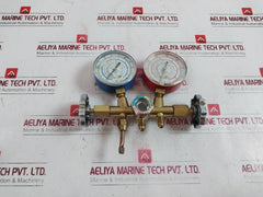 Asian First Ct-a536g Brass Manifold Gauge Set