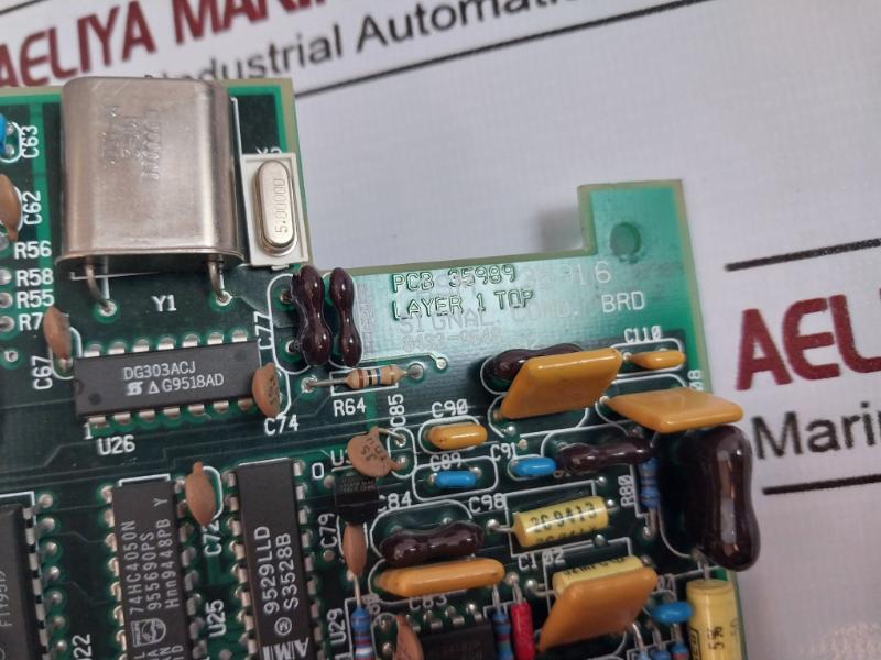 Asm 35916 Signal Conditioning Board High Density Pcb Card 35989