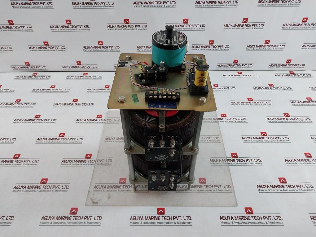 Asma Electricals 40Dj-1Pfm 1 Phase Variable Auto Transformer 240Vac 50Hz 60 Rpm