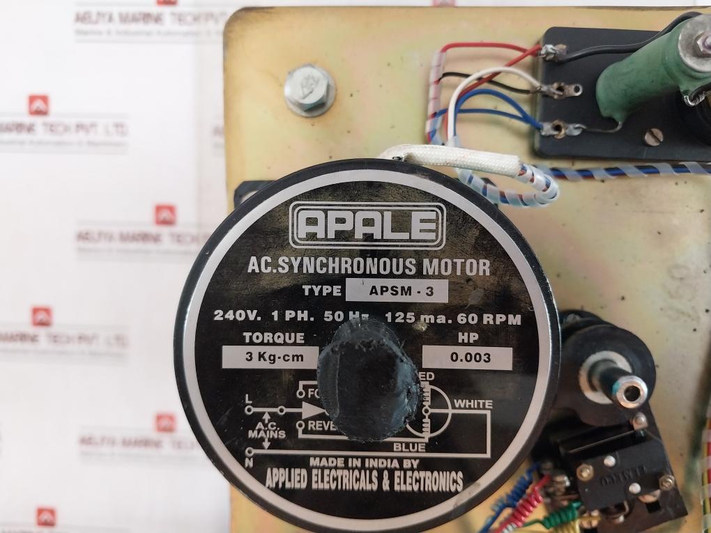 Asma Electricals 40Dj-1Pfm 1 Phase Variable Auto Transformer 240Vac 50Hz 60 Rpm