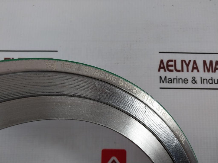 Asme B16.20 Spiral Wound Gasket Wj 150# 6