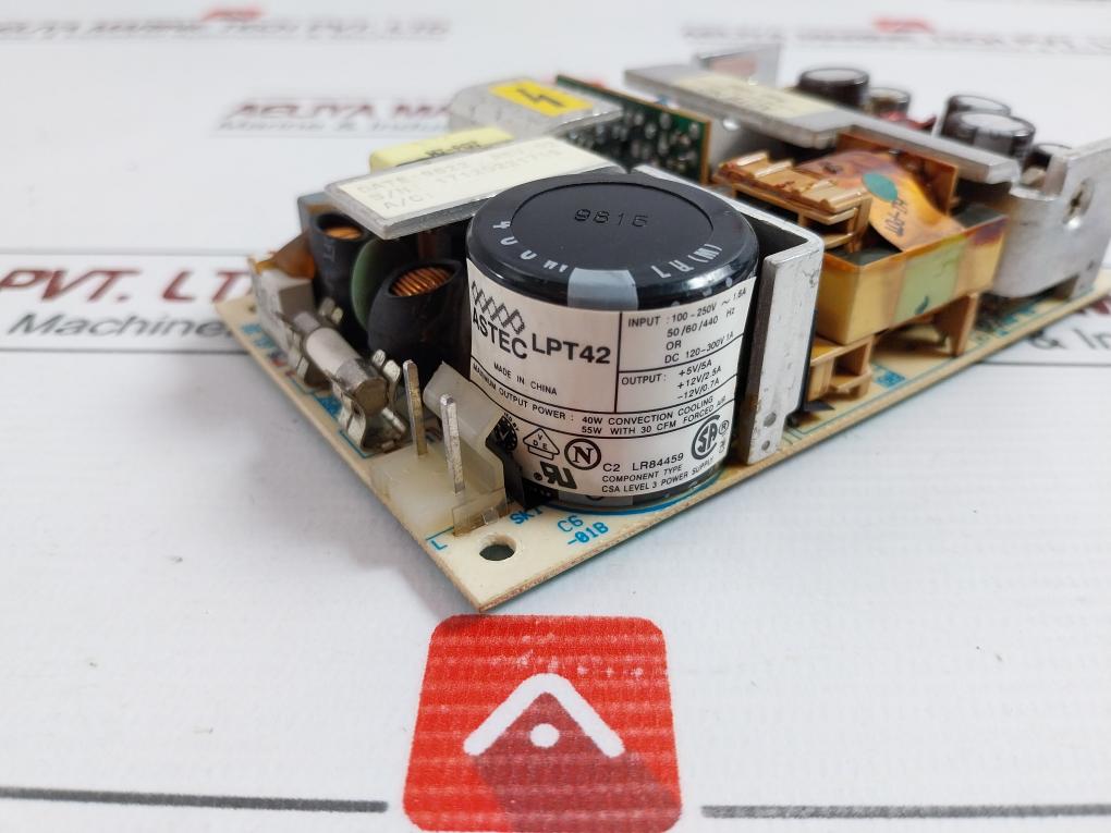 Astec Lpt42 Power Supply Board Dc 120-300V 1A 50/60/440 Hz