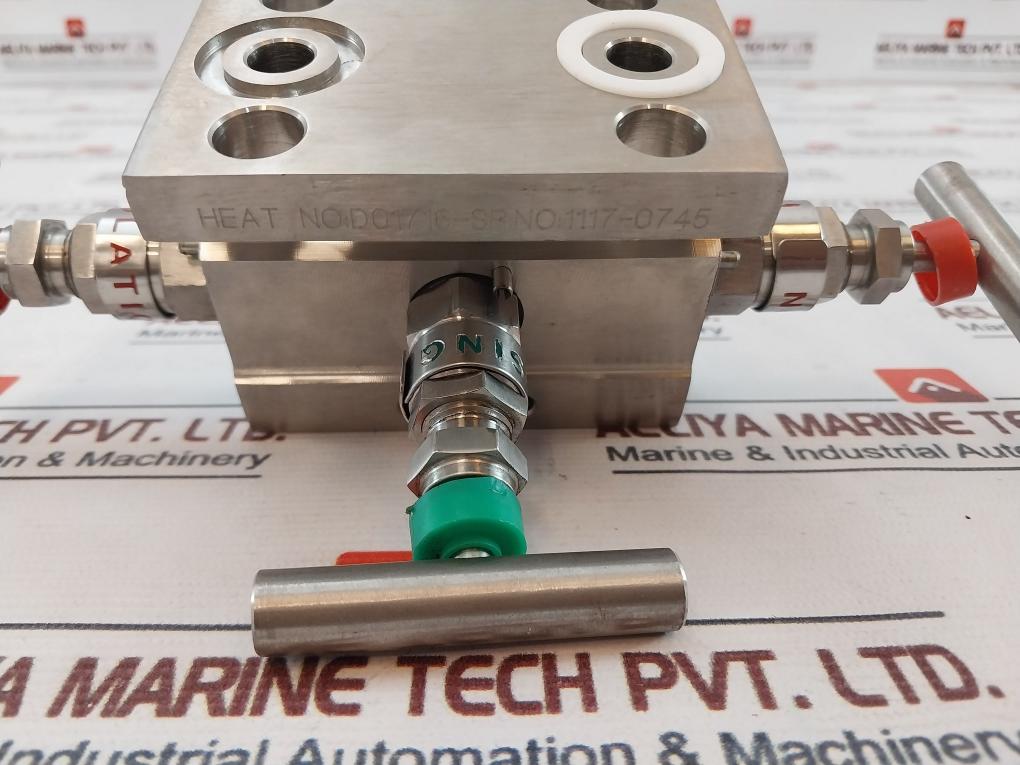 Aster Engineering 3Vmt8101 Valve Manifold 6000 Psig