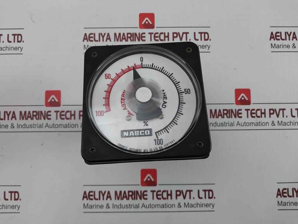 Astern 100-0-100% Ahead Nabco Rpm Meter 100/110V 50/60Hz Ts 4E11