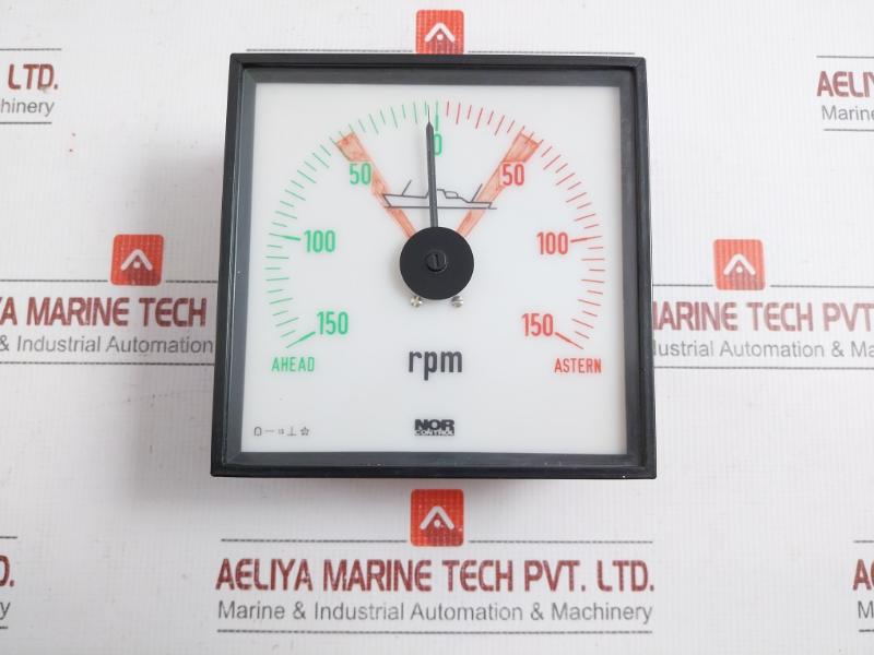 Astern Rpm Meter Nor Control Ahead 150-0-150