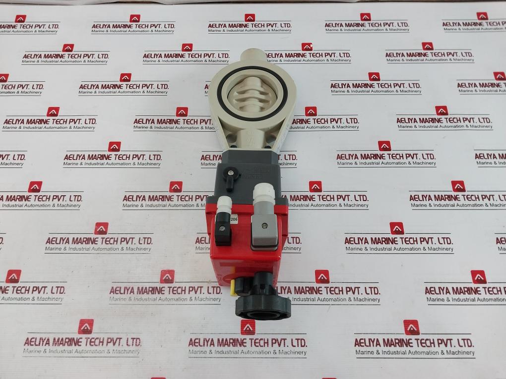 Asv Stubbe L55 Z V1 Butterfly Valve Actuator 12-48 V Dc 15-48 V Ac Ip65 60 Nm