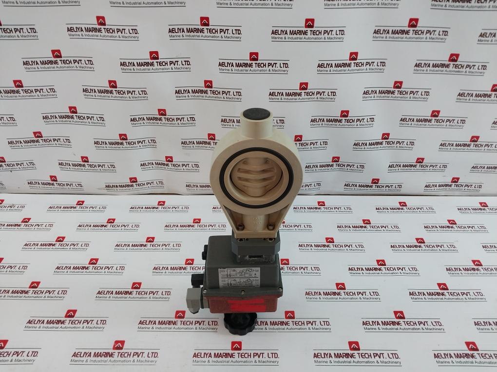 Asv Stubbe L55 Z V1 Butterfly Valve W/ Electrical Valve Actuator 12-48Dc 15-48Ac