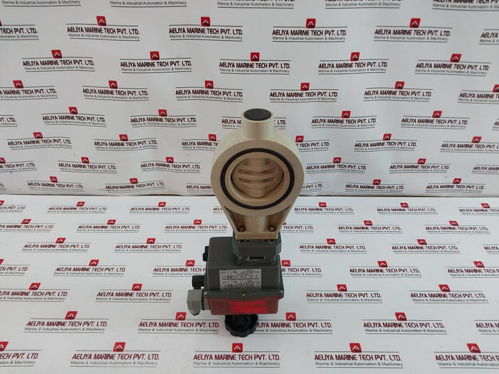 J+J L55 Z V1 Butterfly Valve W/ Electrical Valve Actuator 12-48 Dc // 15-48 Ac