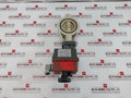 J+J L55 Z V1 Butterfly Valve W/ Electrical Valve Actuator 12-48 Dc // 15-48 Ac
