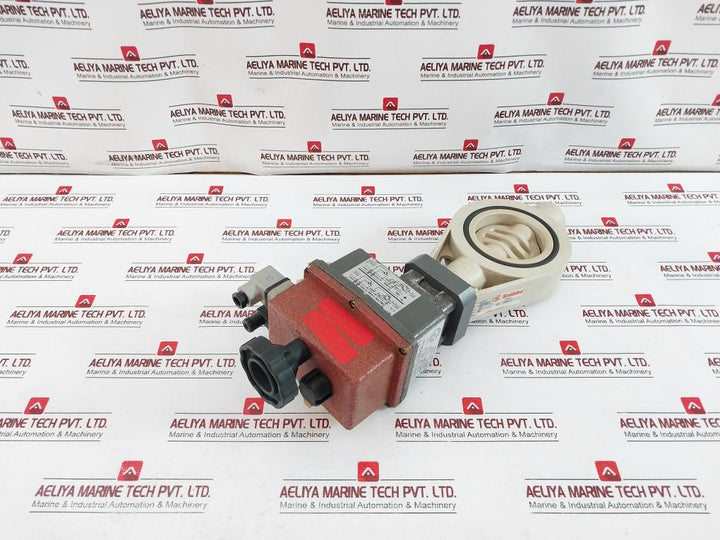 J+J L55 Z V1 Butterfly Valve W/ Electrical Valve Actuator 12-48 Dc // 15-48 Ac
