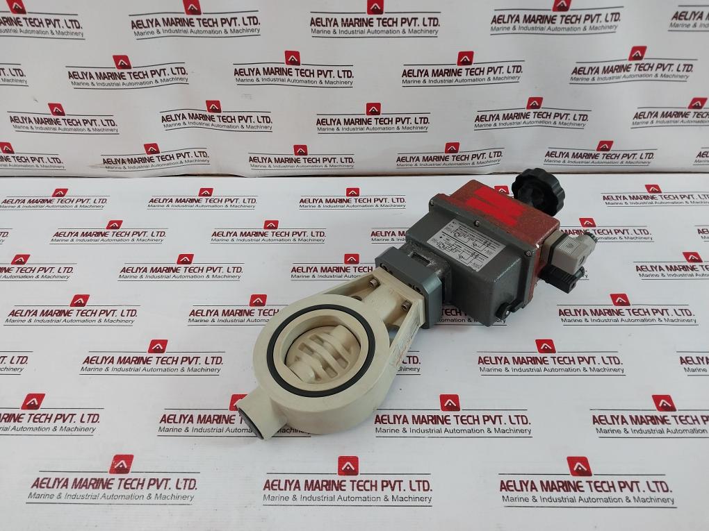 Asv Stubbe L55 Z V1 Butterfly Valve W/ Electrical Valve Actuator 12-48Dc 15-48Ac