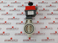 J+J L55 Z V1 Butterfly Valve W/ Electrical Valve Actuator 12-48V K210