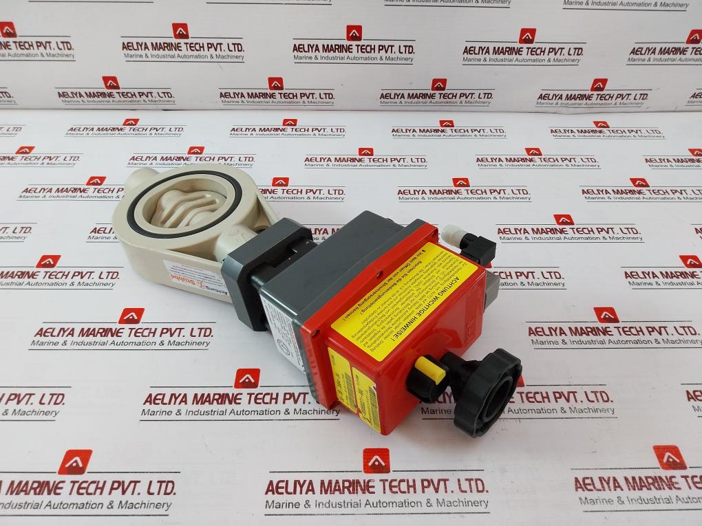 J+J L55 Z V1 Butterfly Valve W/ Electrical Valve Actuator 12-48V K210