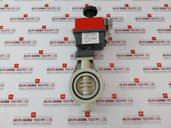 J+J L55 Z V1 Butterfly Valve W/ Electrical Valve Actuator 12-48V K210