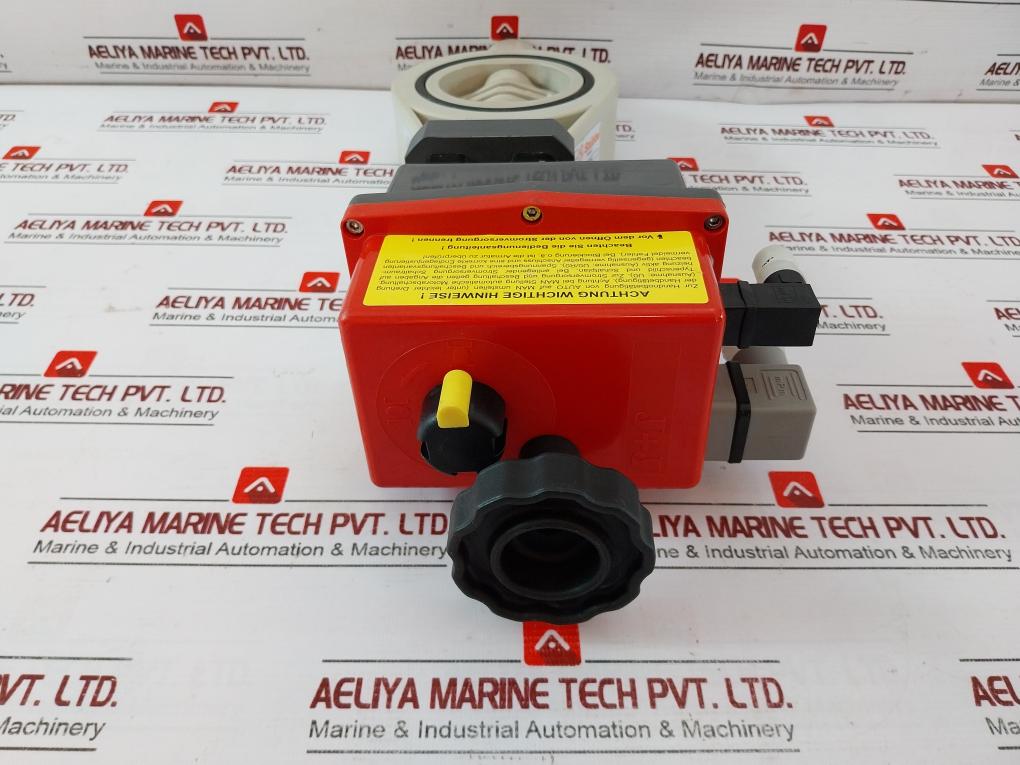 J+J L55 Z V1 Butterfly Valve W/ Electrical Valve Actuator 12-48V K210
