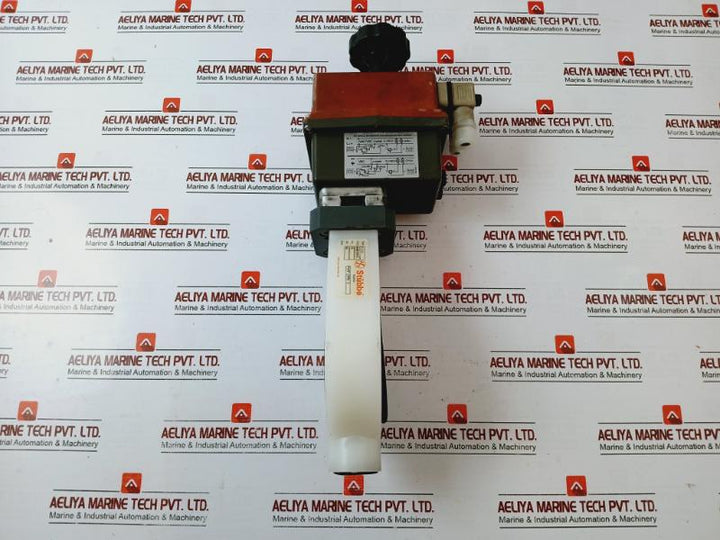 J+J L55 Z V1 Butterfly W/ Electrical Valve Actuator 12-48 Dc // 15-48 Ac