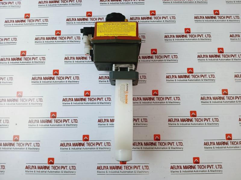 J+J L55 Z V1 Butterfly W/ Electrical Valve Actuator 12-48 Dc // 15-48 Ac