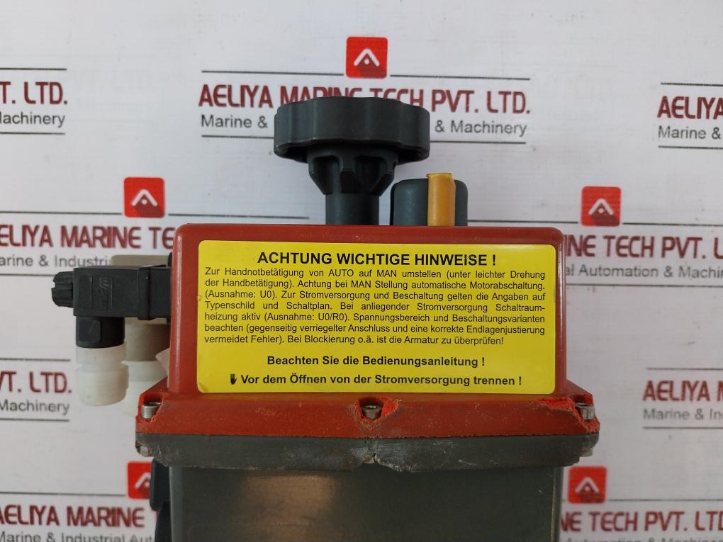 Asv Stubbe L55 Z V1 Butterfly W/ Electrical Valve Actuator 3.9A – 0.60A