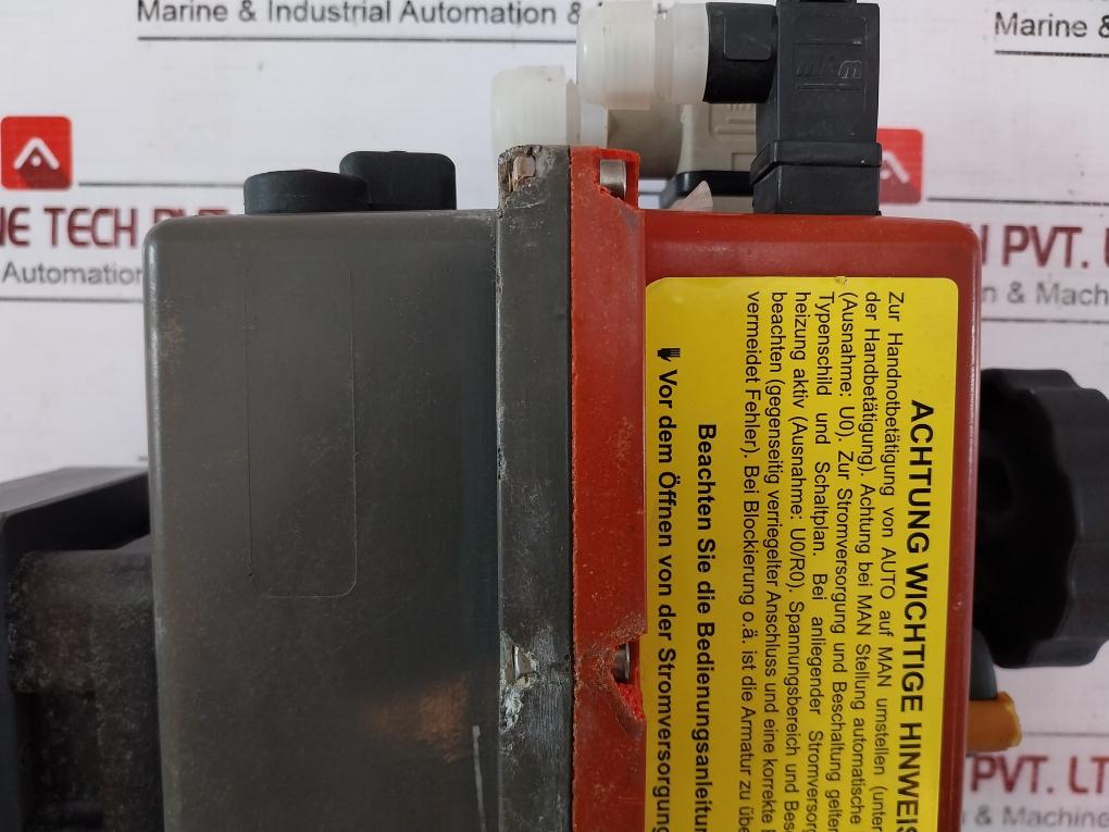 Asv Stubbe L55 Z V1 Butterfly W/ Electrical Valve Actuator 3.9A – 0.60A