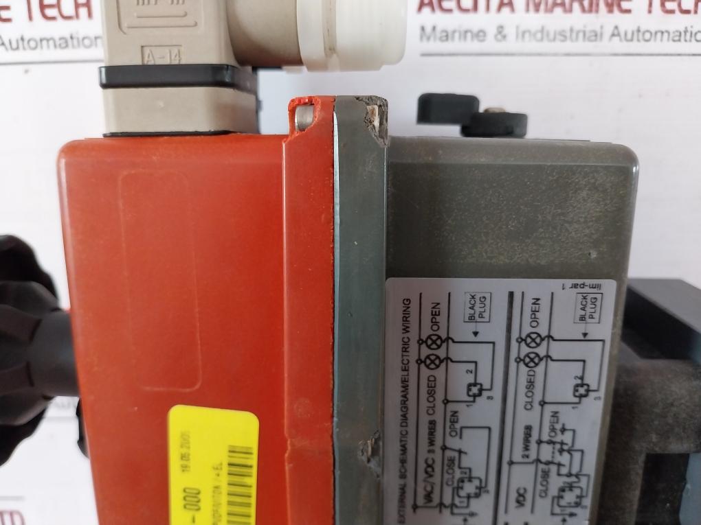 Asv Stubbe L55 Z V1 Butterfly W/ Electrical Valve Actuator 3.9A – 0.60A