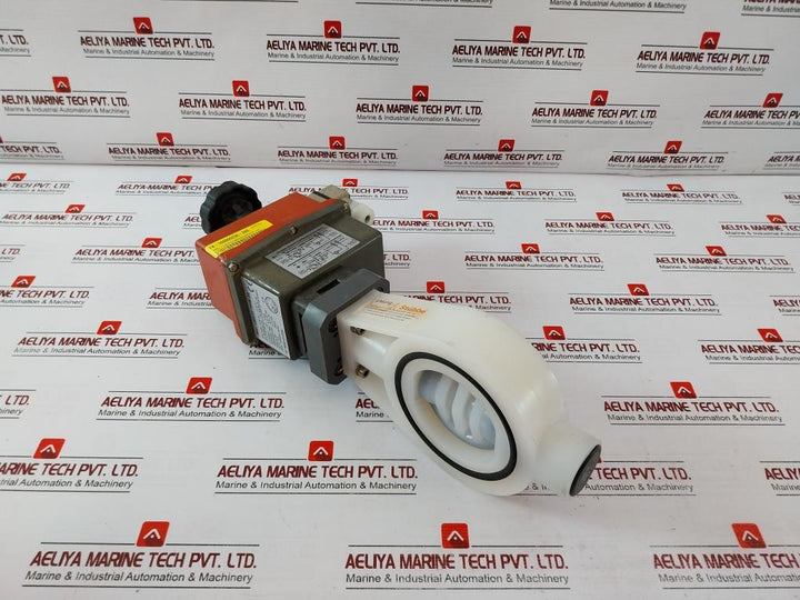 J+J L55 Z V1 Butterfly W/ Electrical Valve Actuator 3.9A – 0.60A