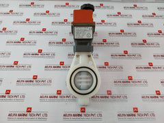 J+J L55 Z V1 Butterfly W/ Electrical Valve Actuator 3.9A – 0.60A