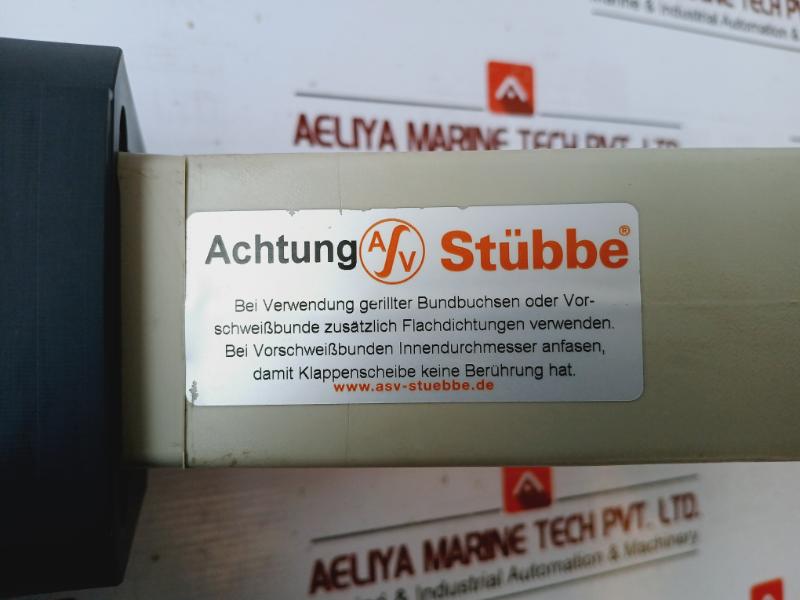 Asv Stubbe L55 Z V1 Butterfly W/ Electrical Valve Actuator 461190800