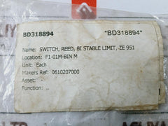 Asv Stubbe Ze951 Limit Reed Switch 230vac/0,5a/10va