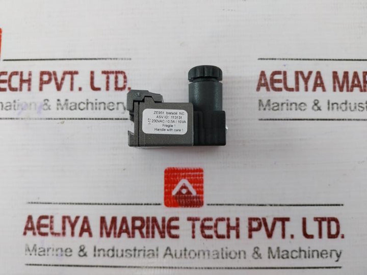Asv Stubbe Ze951 Limit Reed Switch For Dfm 165-350 Flow Meter 230vac
