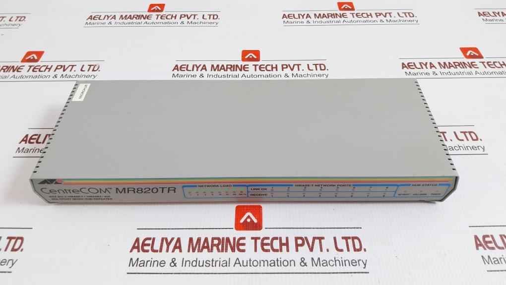 At-mr820Tr Multiport Micro Repeater 200-240Vac,50/60 Hz,0.25A Allied Telesyn