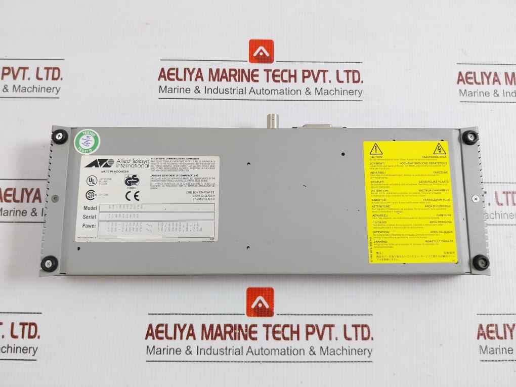 At-mr820Tr Multiport Micro Repeater 200-240Vac,50/60 Hz,0.25A Allied Telesyn