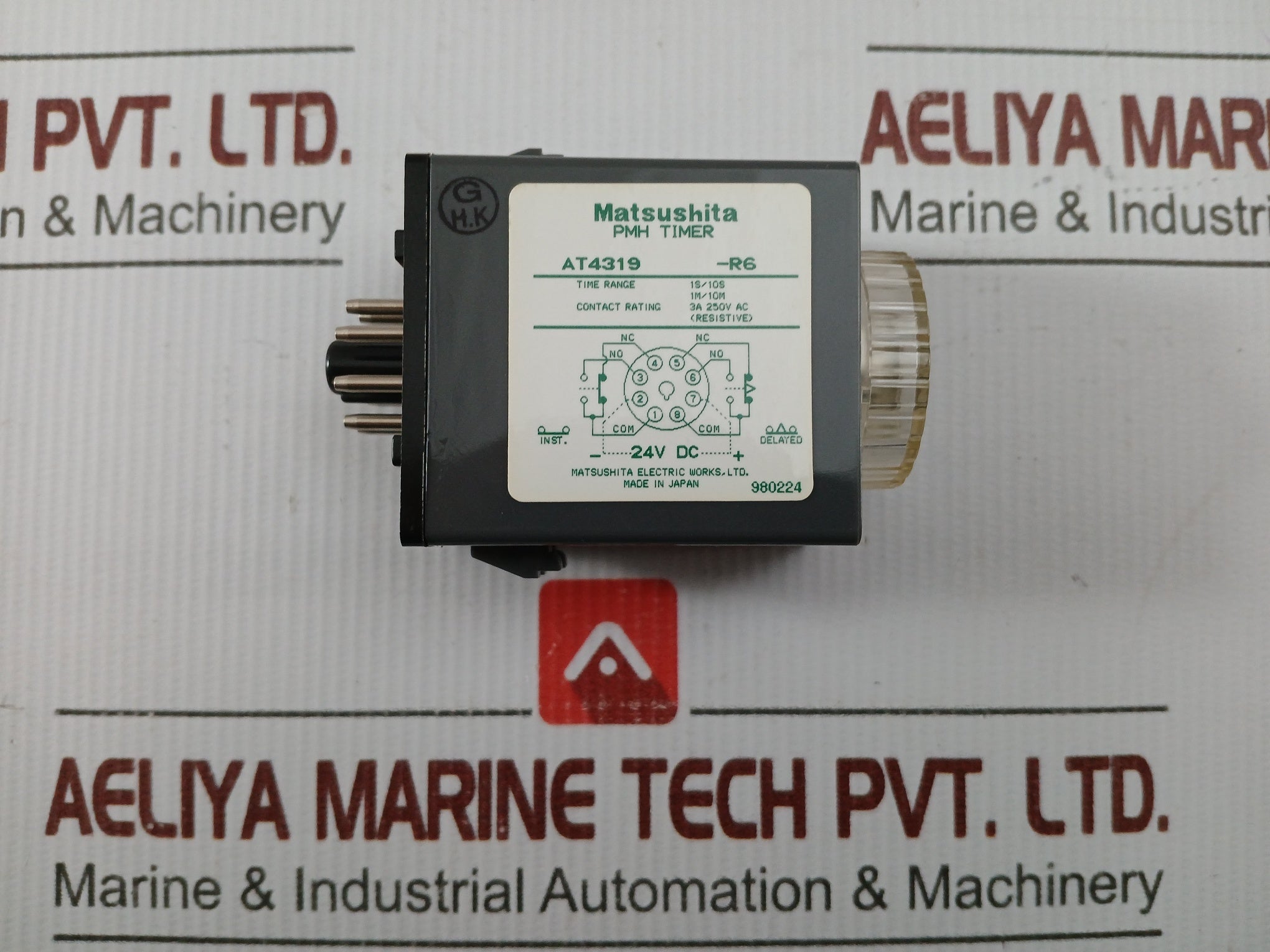 At4319 –R6 Pmh Analog Timer 0 To 10 Min Matsushita Electric