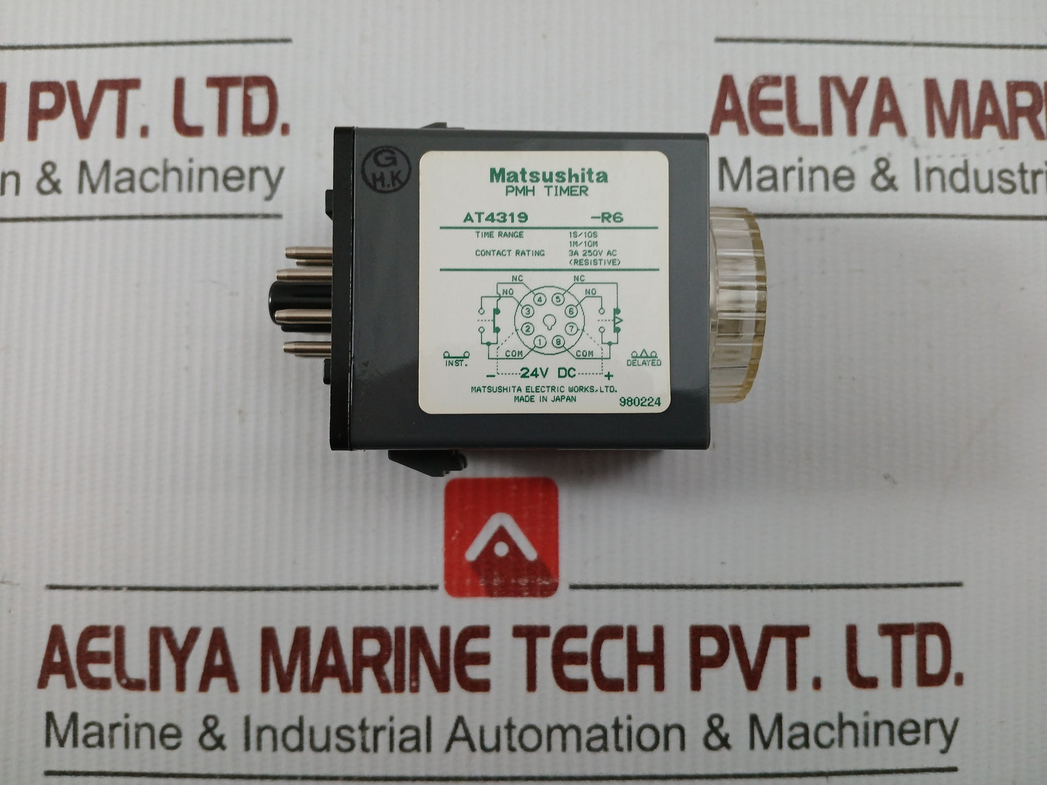 At4319 –R6 Pmh Analog Timer 0 To 10 Min Matsushita Electric