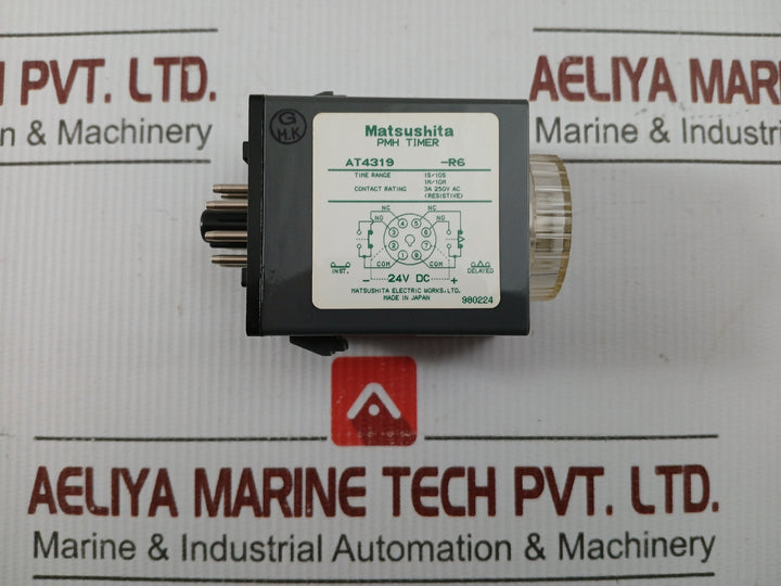 At4319 –R6 Pmh Analog Timer 0 To 10 Min Matsushita Electric