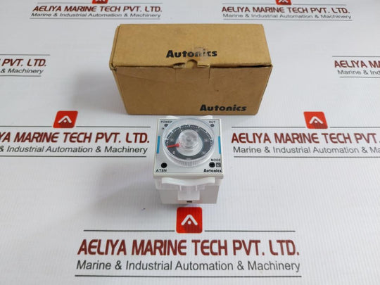 At8N Multi-function Analog Timer 0-10 Min Autonics 100-240Vac