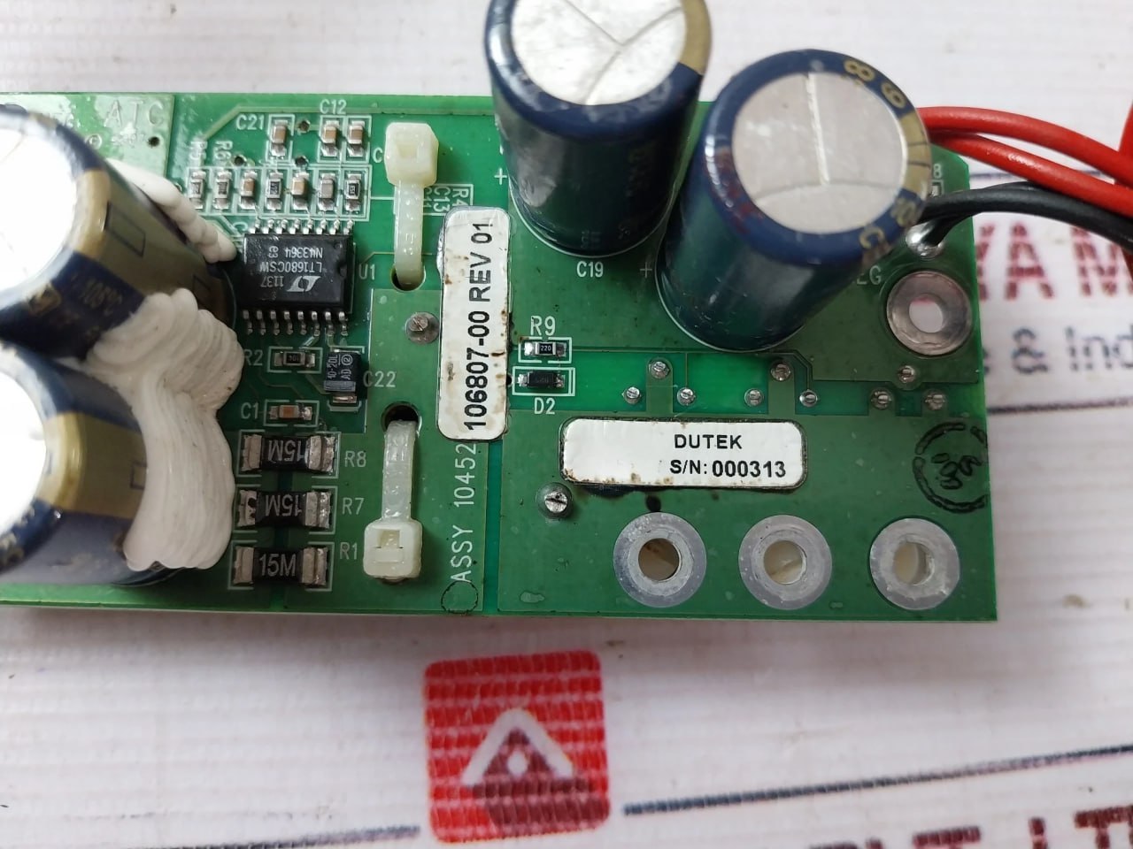 Atc 104524-00 Printed Circuit Board 106807-00 Rev A/01 94V-0
