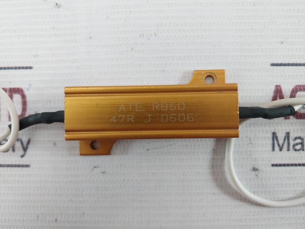 Ate Rb50 Wirewound Resistor 47R J0506