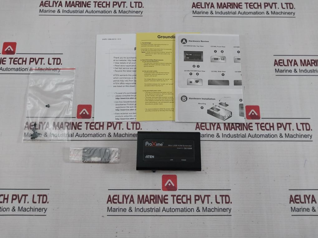 Aten Ce100L Mini Usb Kvm Extender Kcc-rem-atn-ce100 0.12A Dc5V