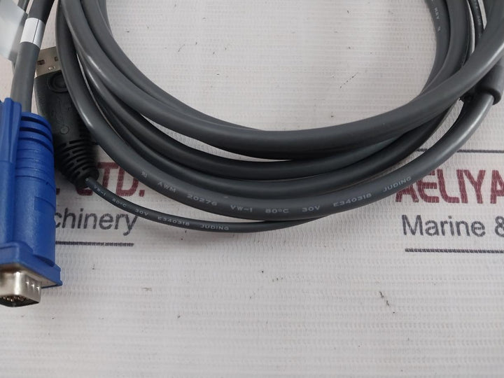 Aten Ce100L Mini Usb Kvm Extender Set With Cable & Kvm Switch Ce100 2L-5203U