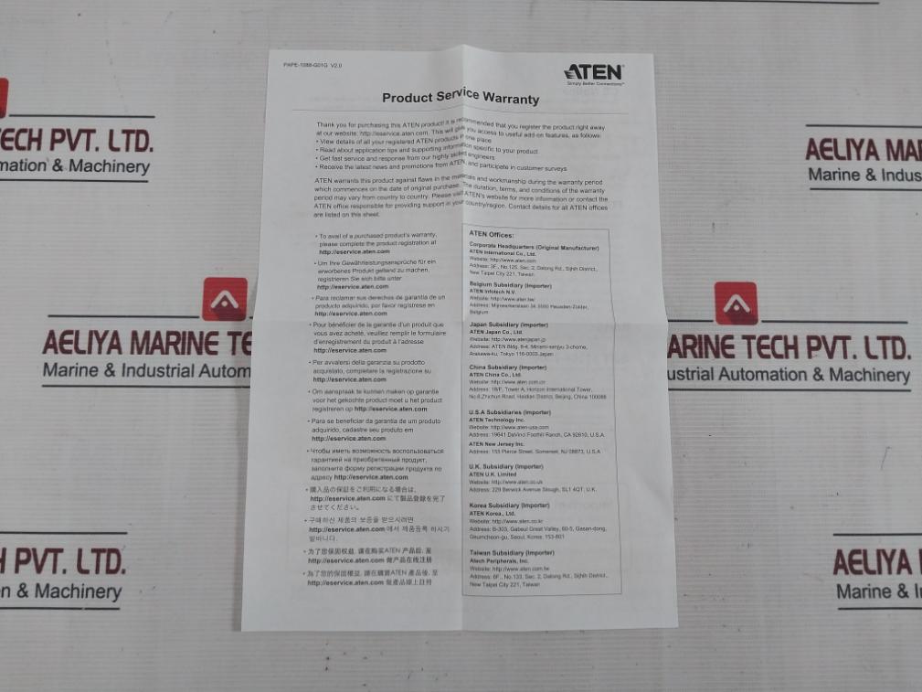 Aten Ce100L Mini Usb Kvm Extender Set With Cable & Kvm Switch Ce100 2L-5203U