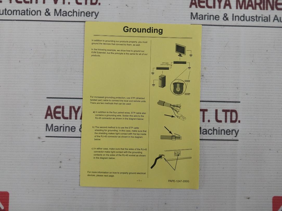 Aten Ce100L Mini Usb Kvm Extender Set With Cable & Kvm Switch Ce100 2L-5203U