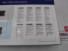 Aten Ce100L Mini Usb Kvm Extender Set With Cable & Kvm Switch Ce100 2L-5203U