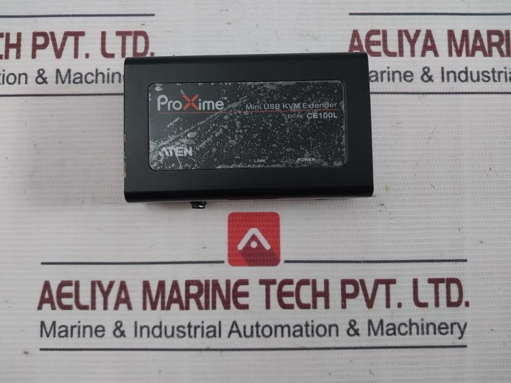 Aten Ce100L Mini Usb Kvm Extender Set With Cable & Kvm Switch Ce100 2L-5203U