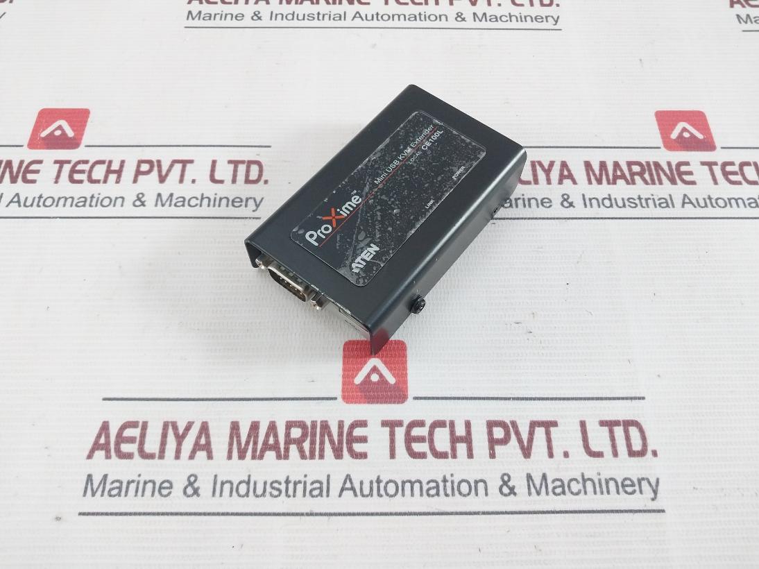 Aten Ce100L Mini Usb Kvm Extender Set With Cable & Kvm Switch Ce100 2L-5203U