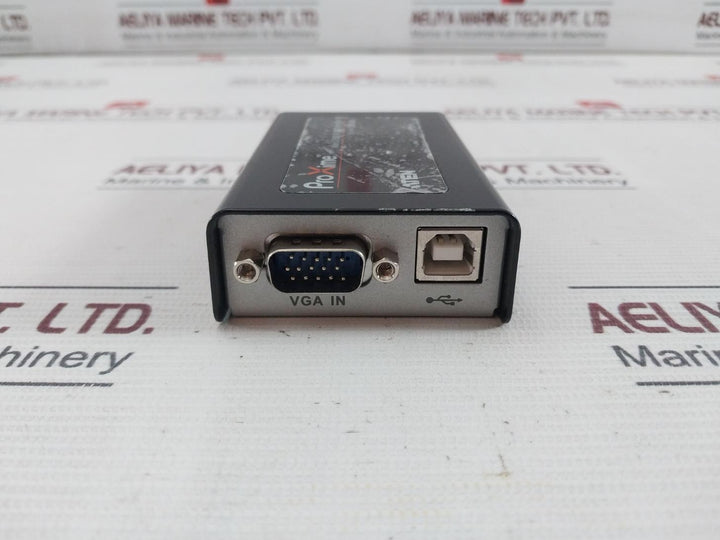 Aten Ce100L Mini Usb Kvm Extender Set With Cable & Kvm Switch Ce100 2L-5203U