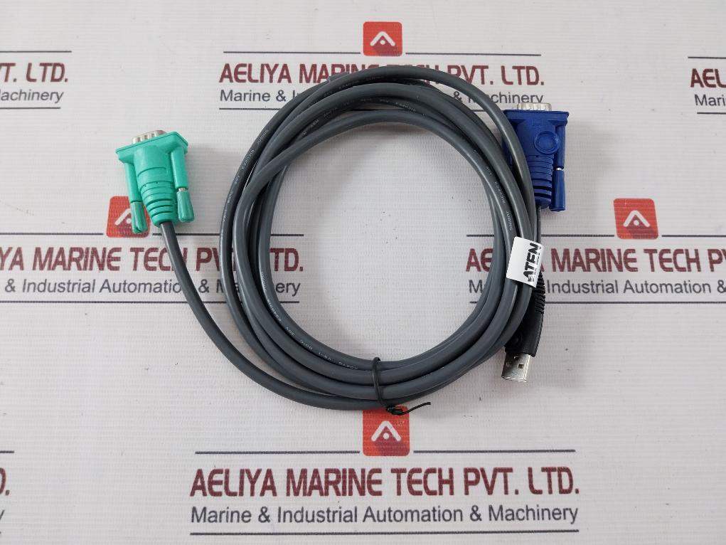 Aten Ce100 Mini Usb Kvm Extender Set With Ac Adapter & Cable Jod-s-050100Bs Dc5V