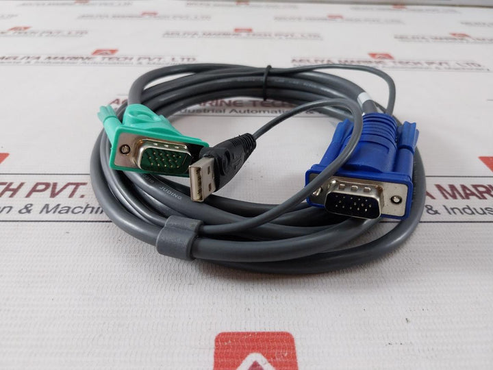 Aten Ce100 Mini Usb Kvm Extender Set With Ac Adapter & Cable Jod-s-050100Bs Dc5V