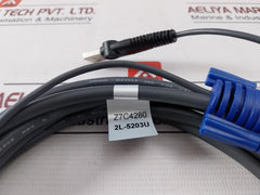 Aten Ce100 Mini Usb Kvm Extender Set With Ac Adapter & Cable Jod-s-050100Bs Dc5V