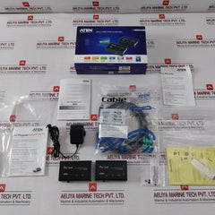 Aten Ce100 Mini Usb Kvm Extender Set With Ac Adapter & Cable Jod-s-050100Bs Dc5V